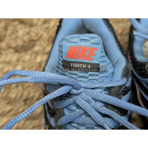 Nike Women's 8.5 Air Max Torch 4 Women Athletic Training Shoes Blue Pink Blast - Picture 8 of 11